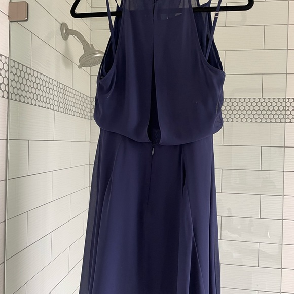 BCBG Generation Sheet Navy Blue cocktail dress. XS. - Picture 5 of 6